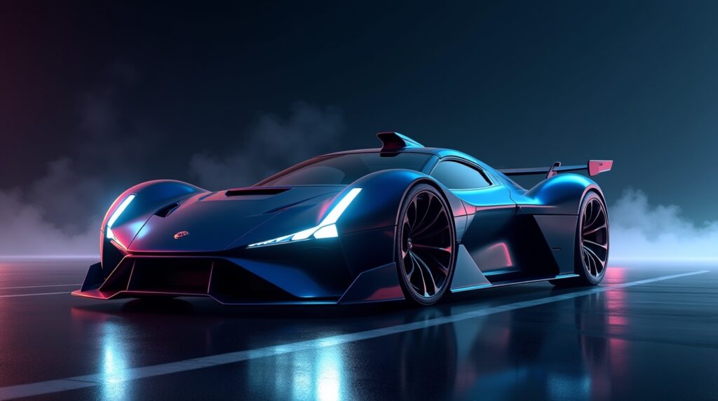 Flux_Dev_Please_generate_a_futuristic_super_luxury_car_with_a__1