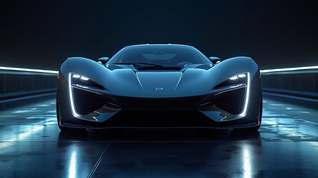 Flux_Dev_Please_generate_a_futuristic_super_luxury_car_with_a__2
